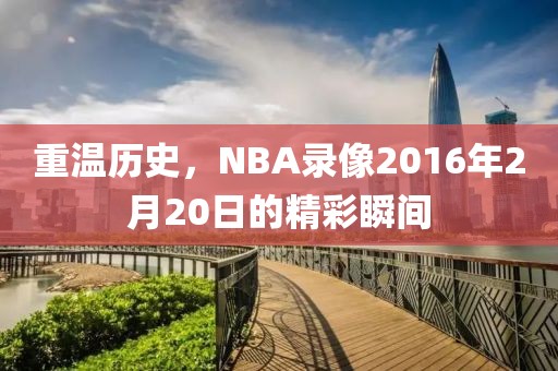 重温历史，NBA录像2016年2月20日的精彩瞬间