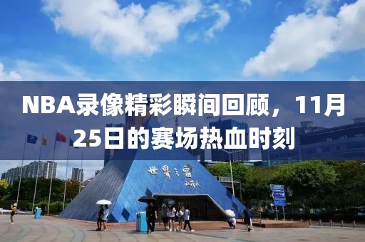 NBA录像精彩瞬间回顾，11月25日的赛场热血时刻