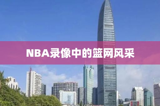 NBA录像中的篮网风采