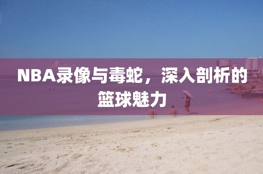 NBA录像与毒蛇，深入剖析的篮球魅力