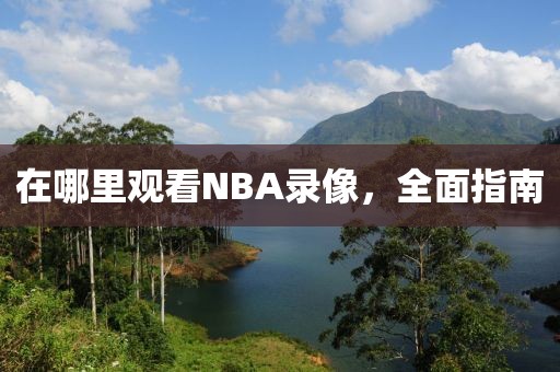 在哪里观看NBA录像，全面指南