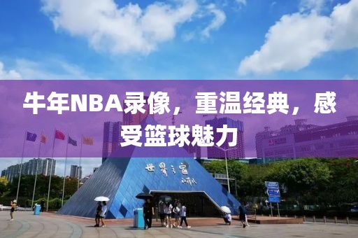 牛年NBA录像，重温经典，感受篮球魅力
