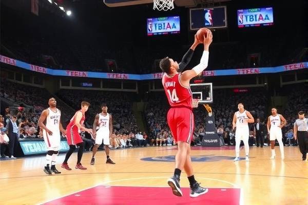 NBA录像总决赛第4场，激烈对决，悬念迭起