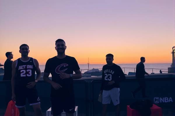 NBA录像回放中的中文篮网风采