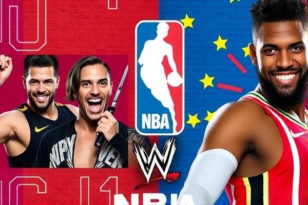 NBA录像与WWE，体育娱乐的双重魅力