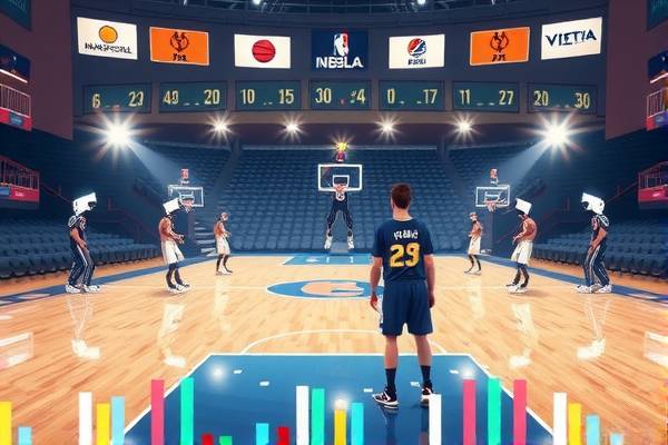 NBA录像字幕，篮球盛宴的视觉盛宴