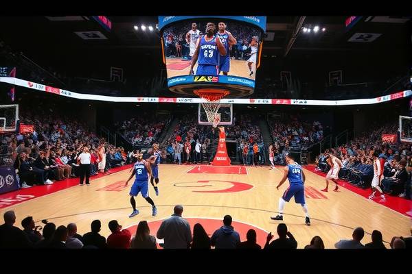 NBA录像，原声重现赛场激情